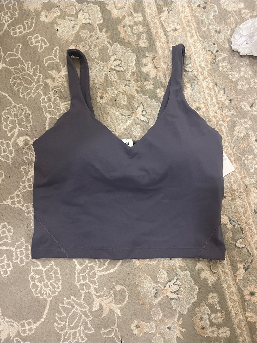 NWT lululemon athletica Align v neck tank - grape mist